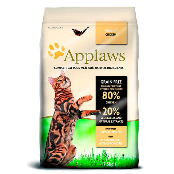 APPLAWS CAT DRY ADULT POLLO 7.5KG