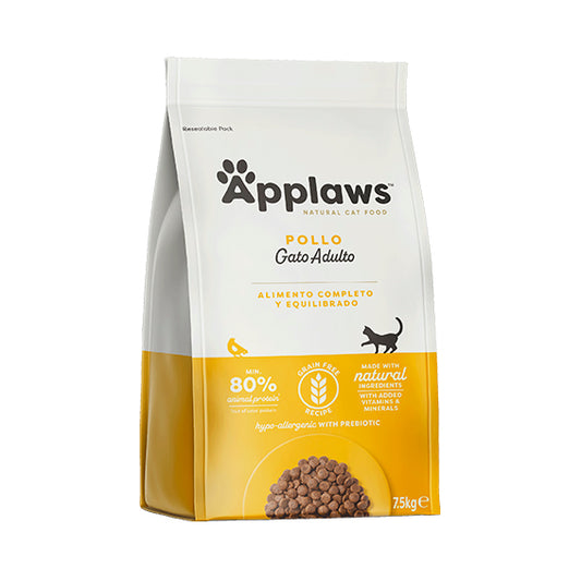 APPLAWS GATO ADULTO PIENSO POLLO 7.5KG