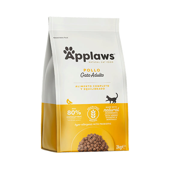 APPLAWS GATO ADULTO PIENSO POLLO 2Kg
