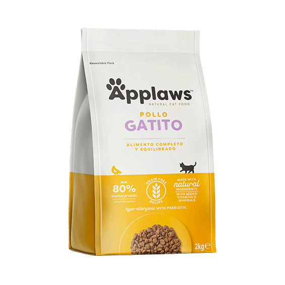APPLAWS GATITO PIENSO KITTEN POLLO 2KG
