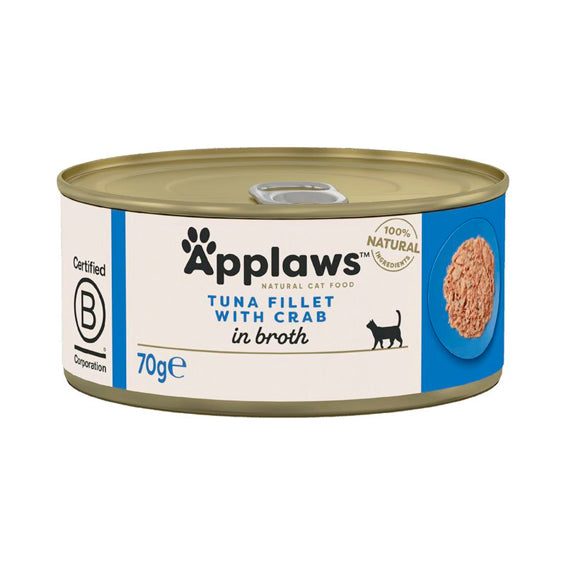 APPLAWS CAT LATA ATUN CANGREJO 70GR