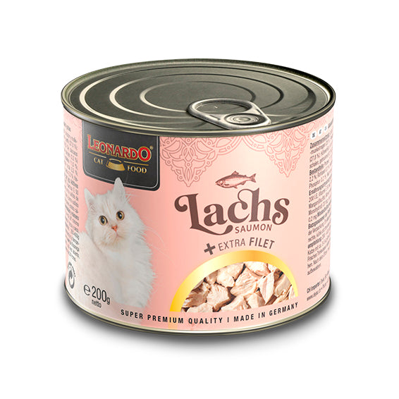 LEONARDO SALMON + EXTRA FILET POLLO 200GR