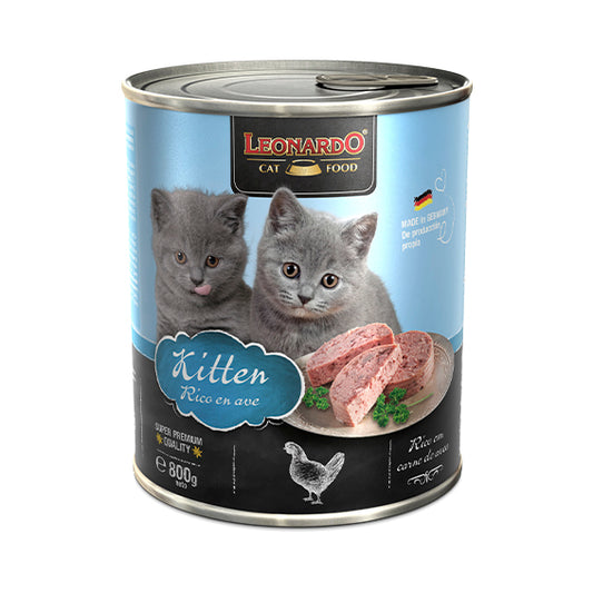 LEONARDO GATO KITTEN RICO EN AVE 800GR