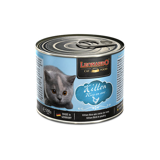 LEONARDO GATO KITTEN RICO EN AVE 200GR