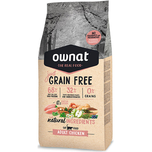 OWNAT CAT JUST GF ADULT POLLO 0.4KG